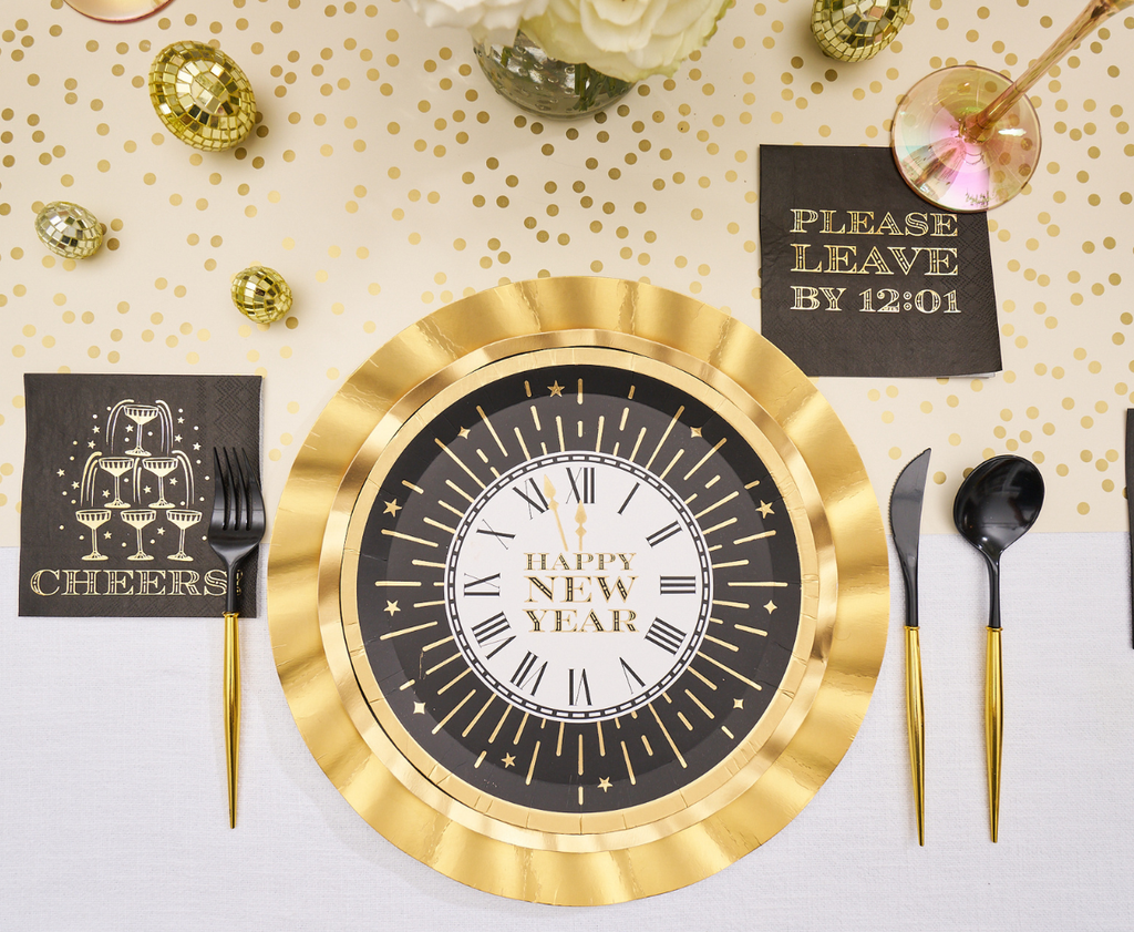Midnight Sparkle Salad Plates/8pk