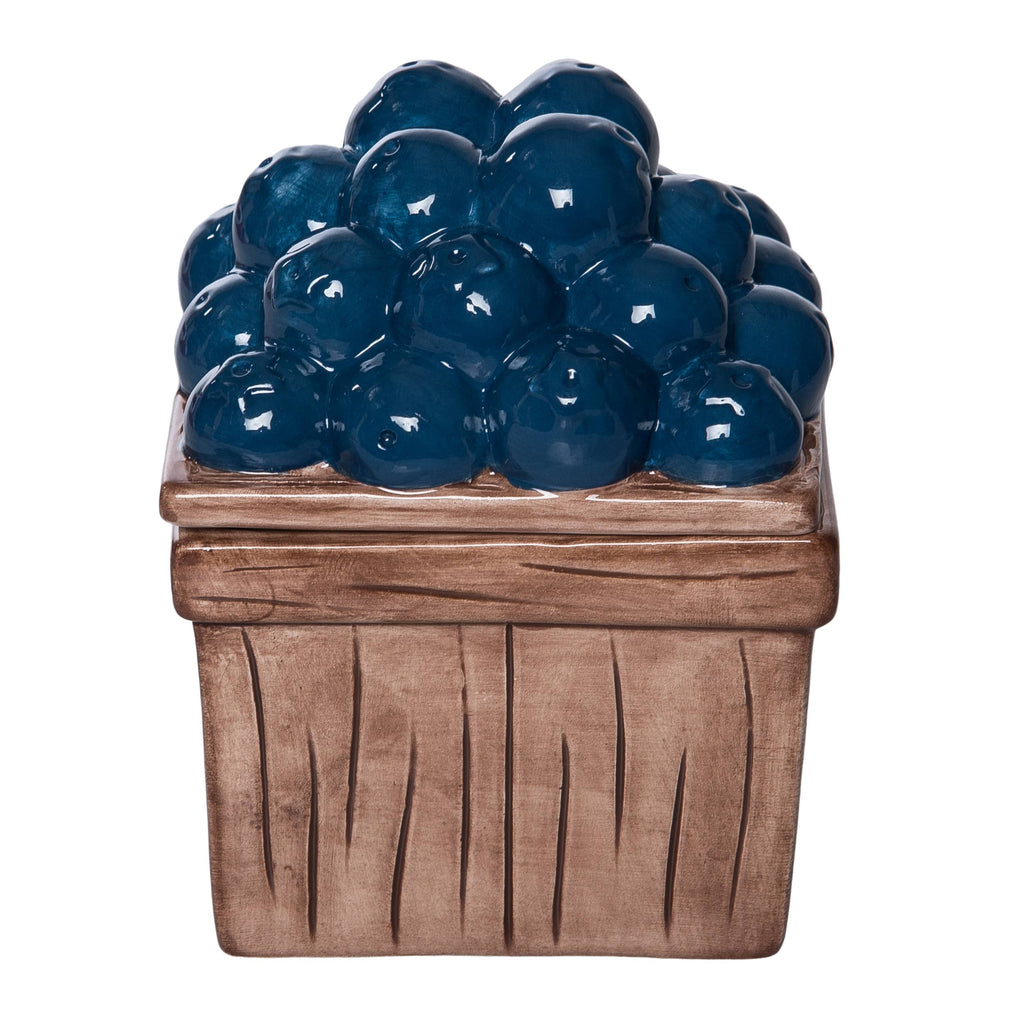 Ceramic Patriotic Berry Lidded Dip Bowl