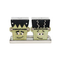 Frankenstein & Bride Salt & Pepper Shakers Set Halloween