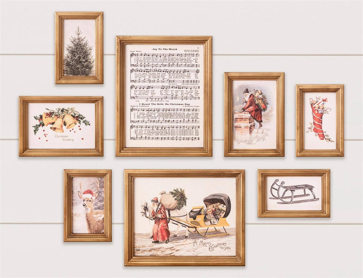 Gallery Wall - Christmas Joy (Set Of 08)