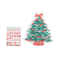 Christmas Tree Placemat with Stickers