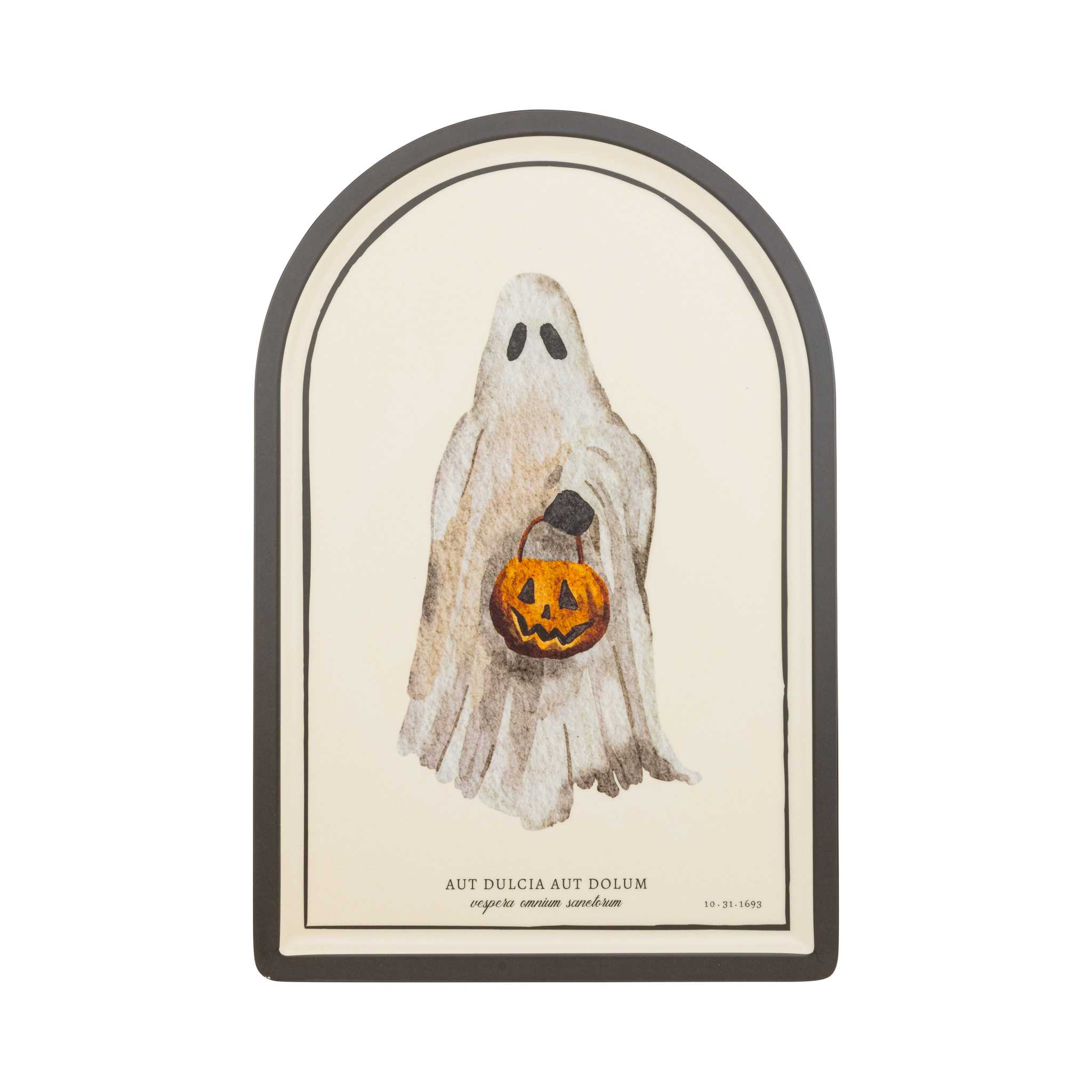 Ghost Arched Bamboo Tray