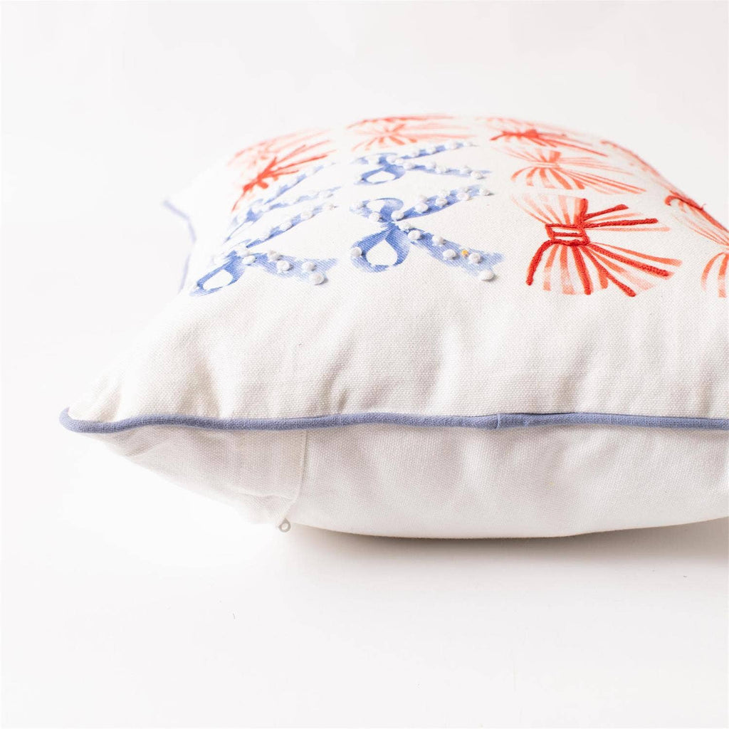 Liberty Ribbons And Bows Lumbar Pillow