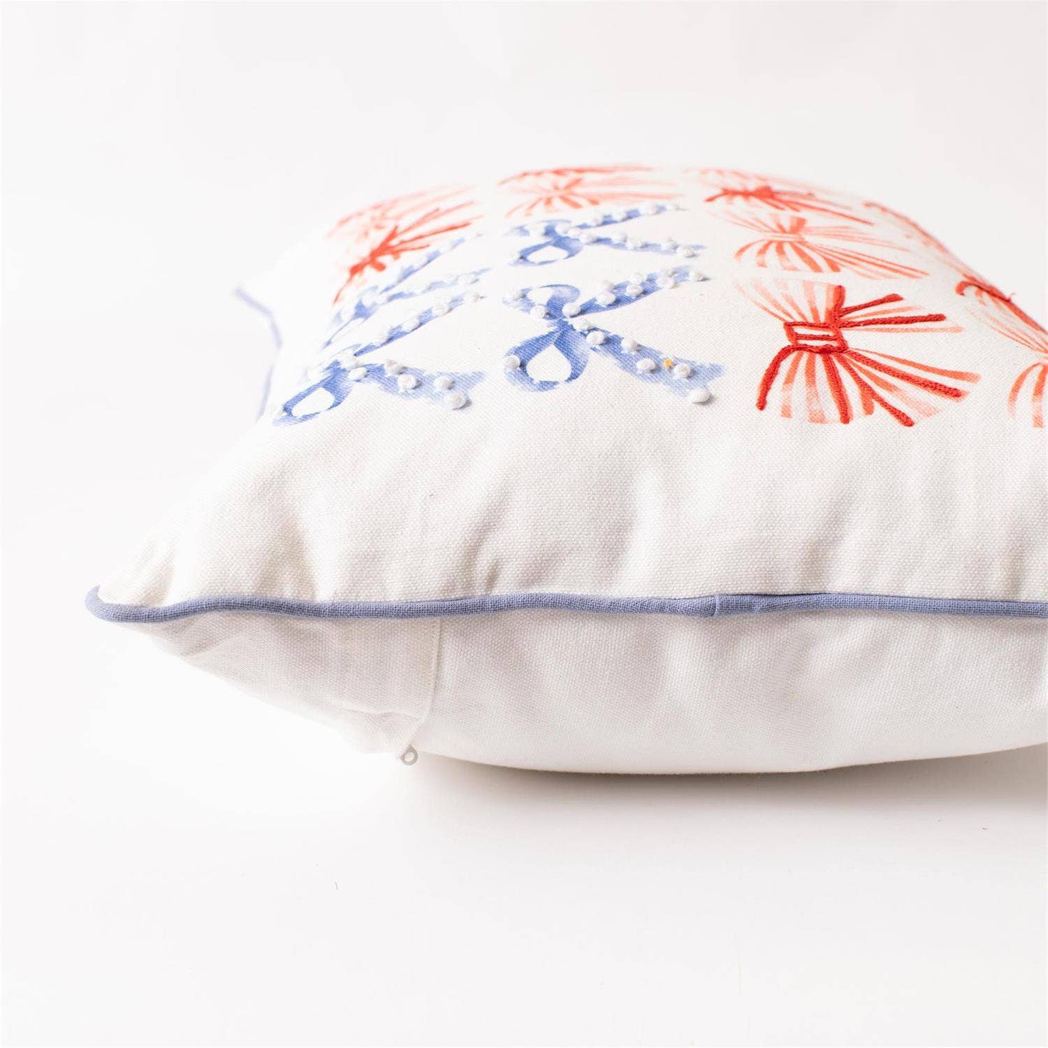 Liberty Ribbons And Bows Lumbar Pillow