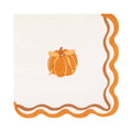 PUMPKIN BOW COCKTAIL NAPKIN (24ct)