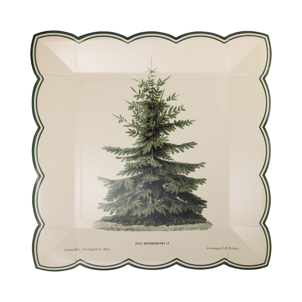 Vintage Tree Plate - 10"