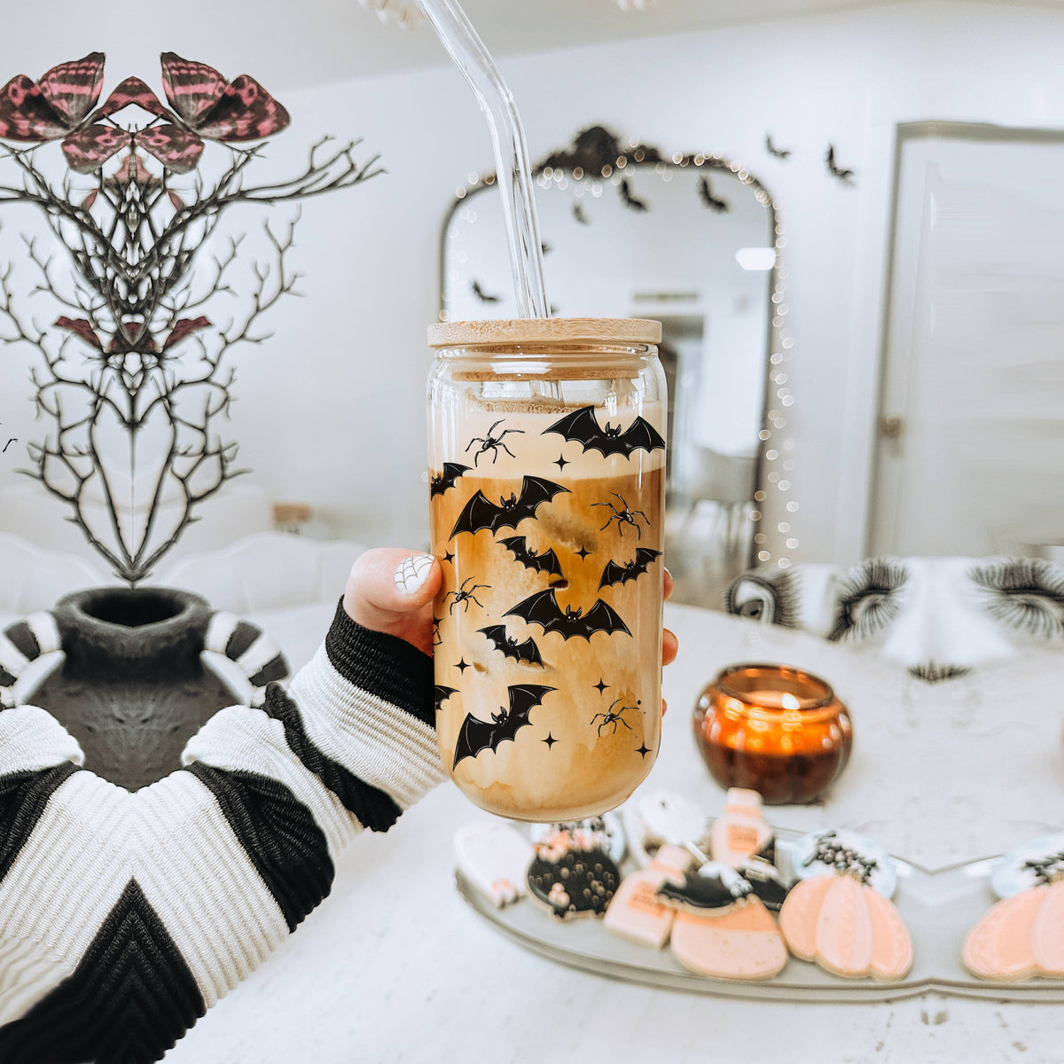 Fall Glass Tumblers