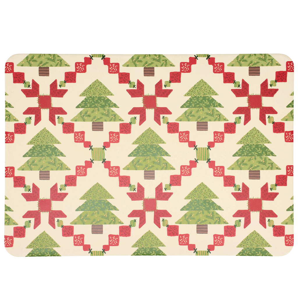 Tree Quilt Trivet