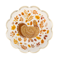 Turkey Foliage Paper Plates