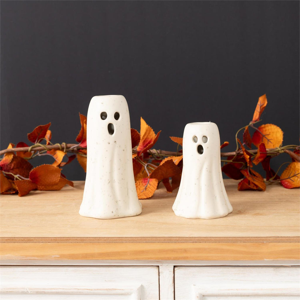 Ghost Candle Holders (Set of 2)