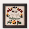 Framed Embroidery - Spooktacular, set of 3