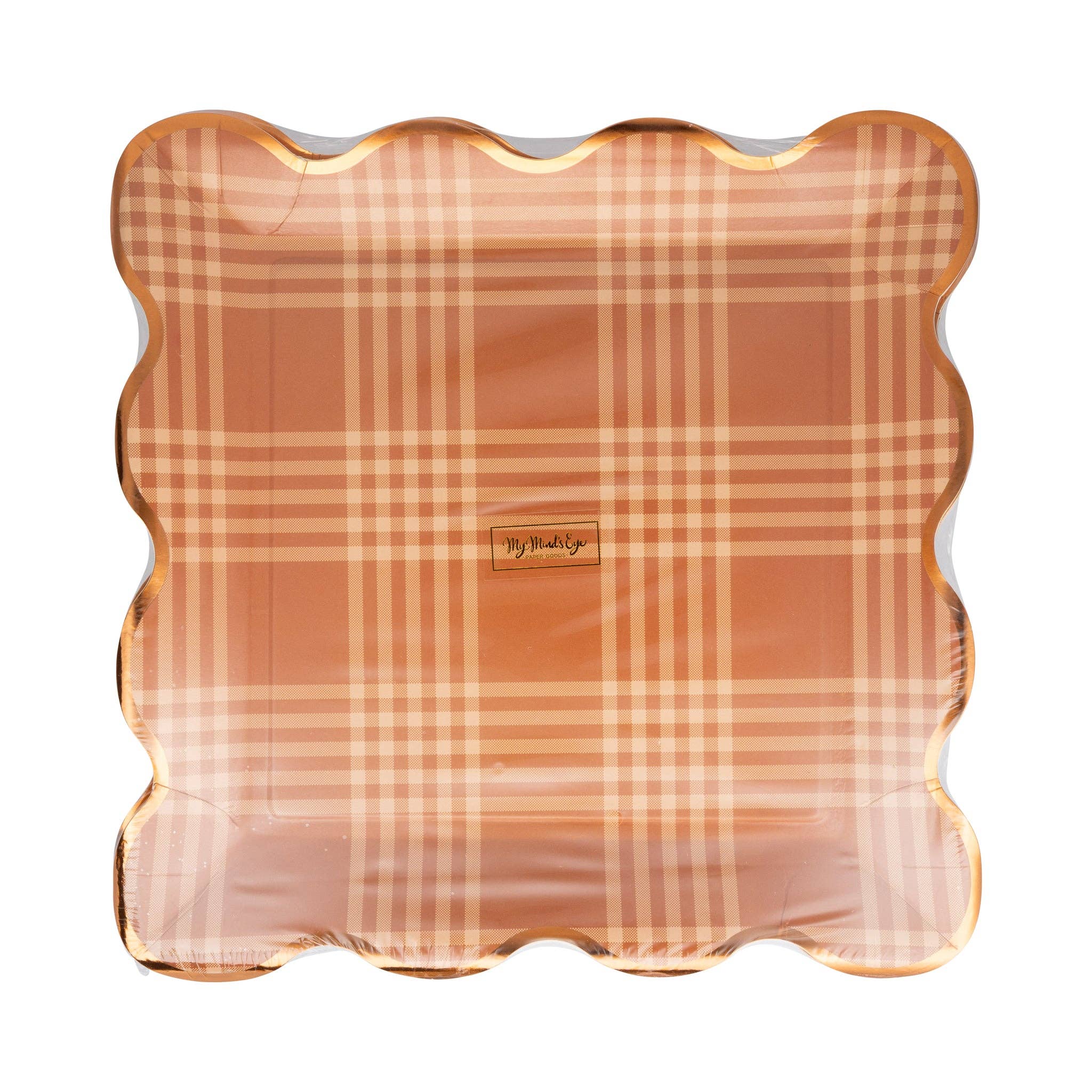 Wheat Plaid Plate