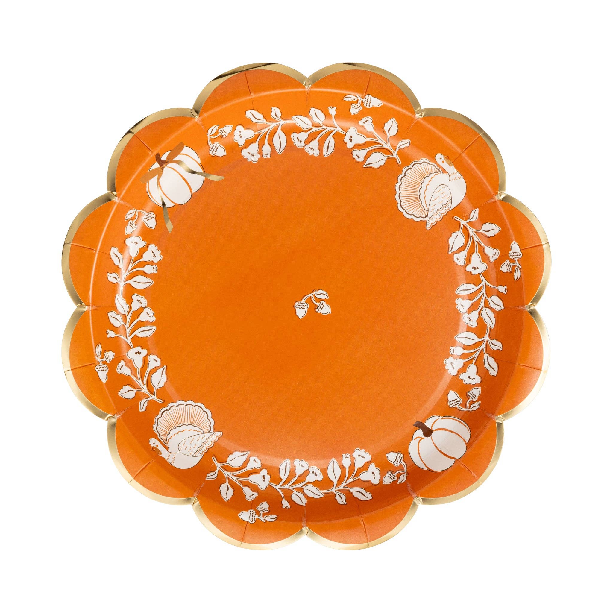 Harvest 9" Paper Plate Set (8ct)