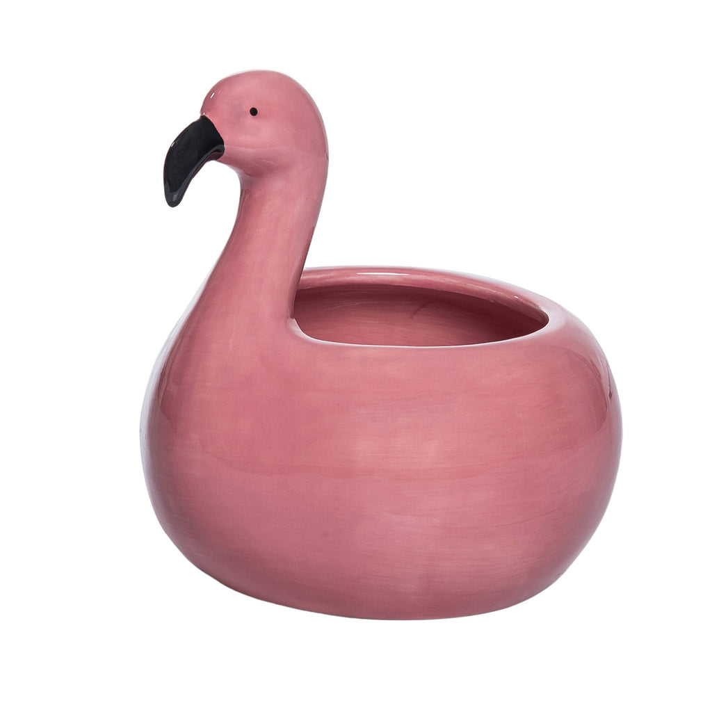 Flamingo Floatie Planter