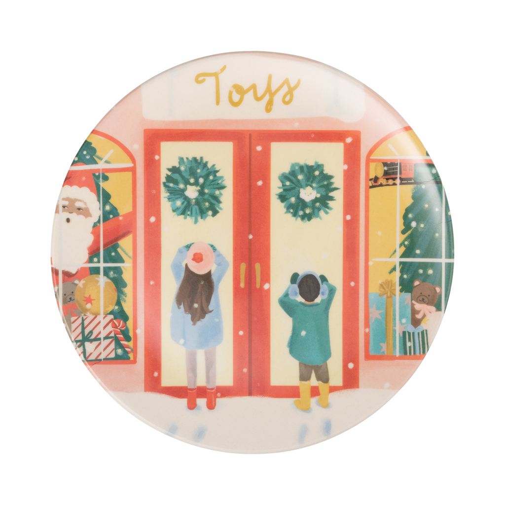 City Sidewalks Bamboo Plate Set