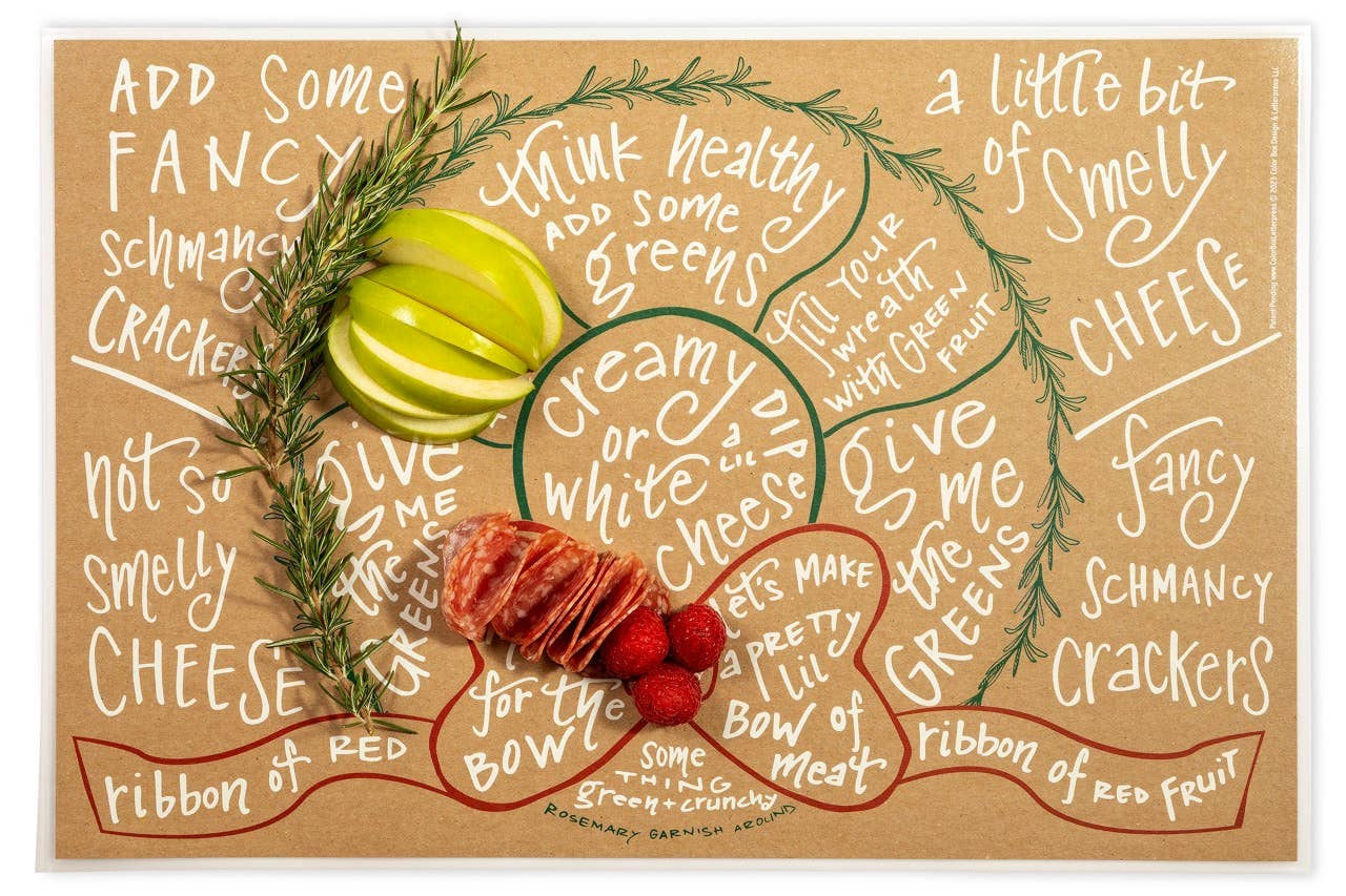 Charcuterie Cheat Sheet | Wreath