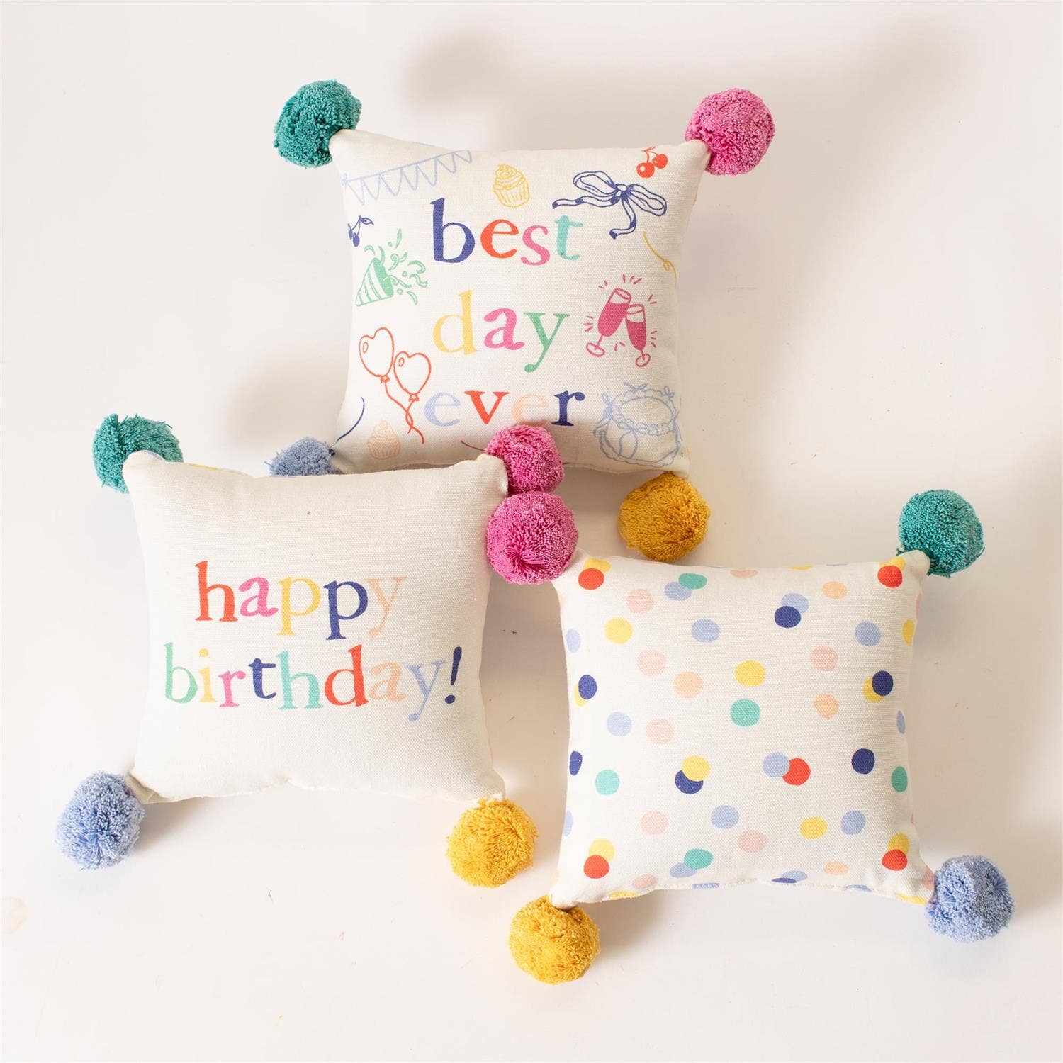 Mini Pillows - Celebrate (3 Styles)