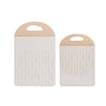 Stoneware Serving Board Set of 2 - Fall Harvest