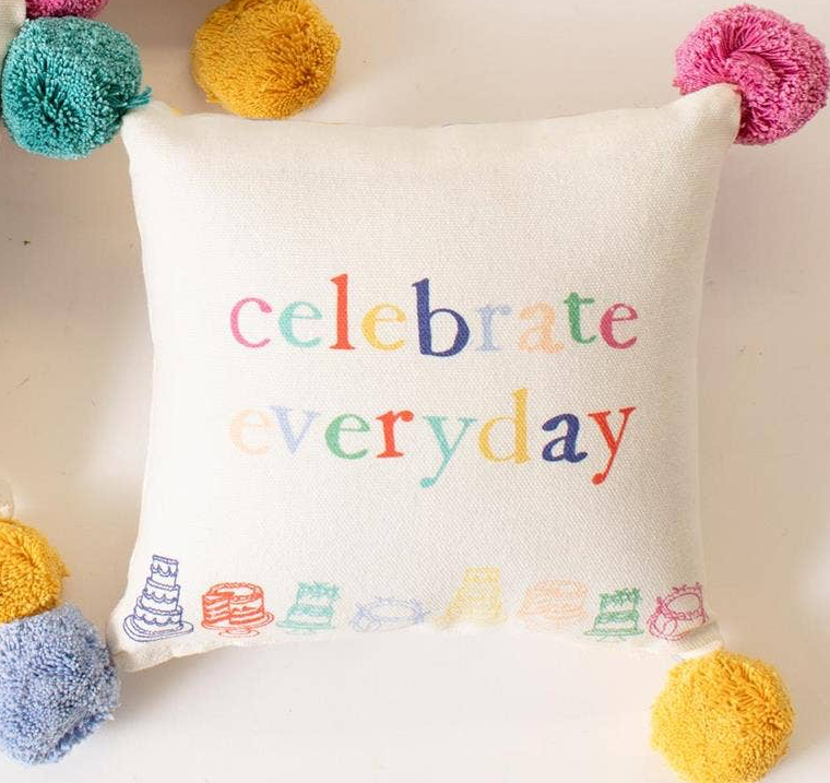 Mini Pillows - Celebrate (3 Styles)