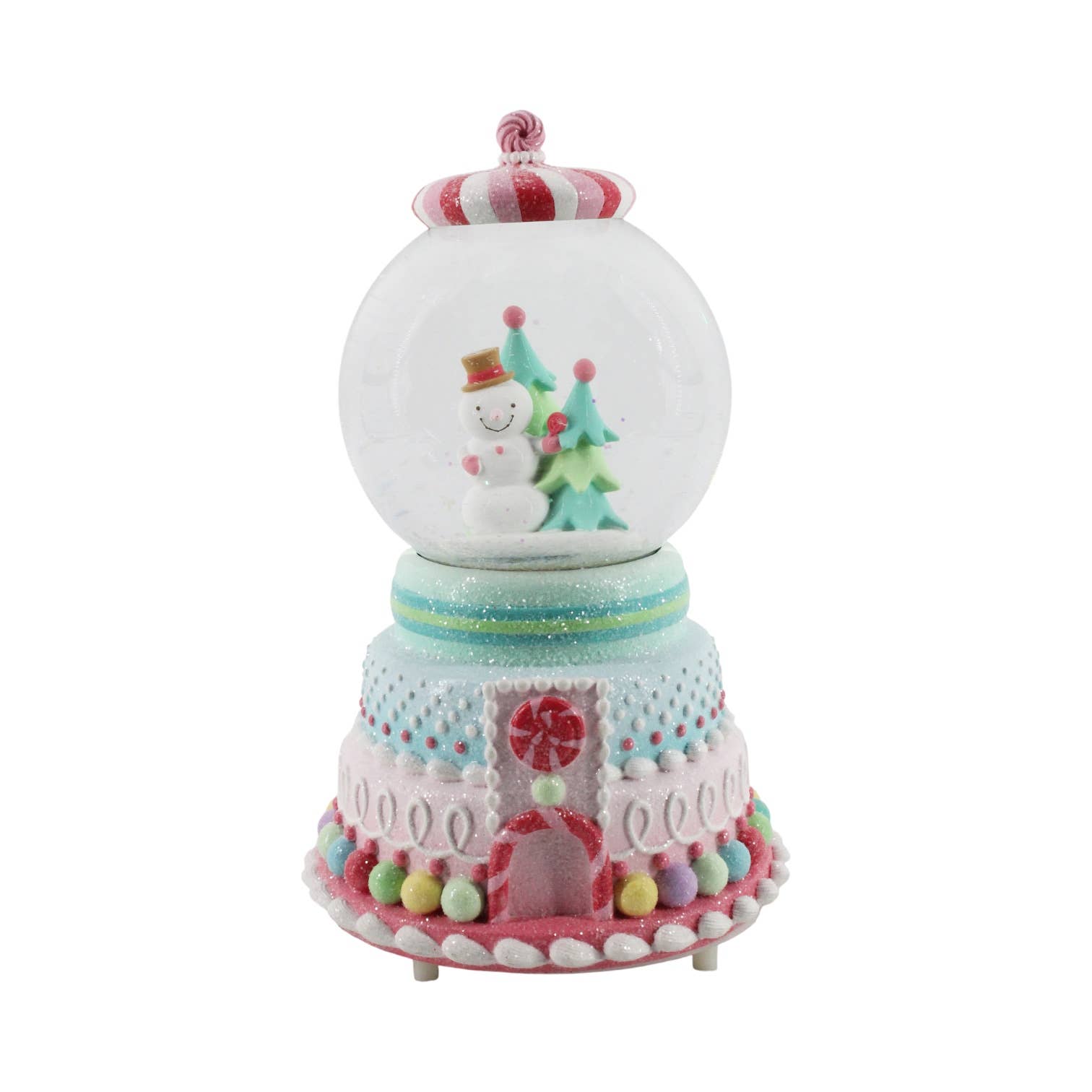 15.5in Snowman Musical Globe