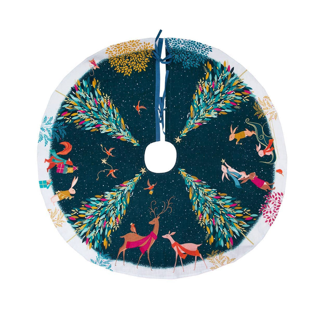 Christmas Woodland Tales Tree Skirt