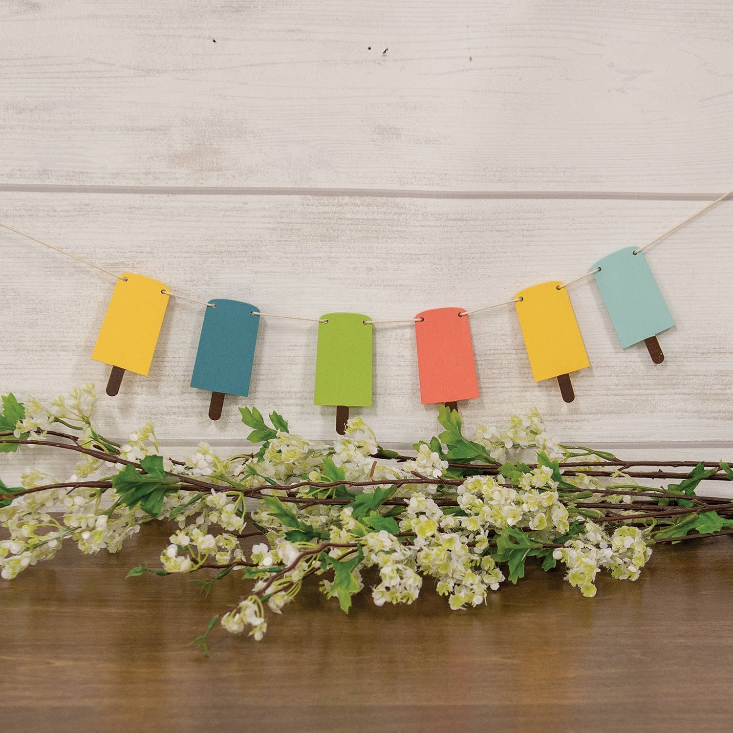 Popsicles Wooden Garland