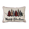Christmas 20"L Fabric Holiday Design Pillow