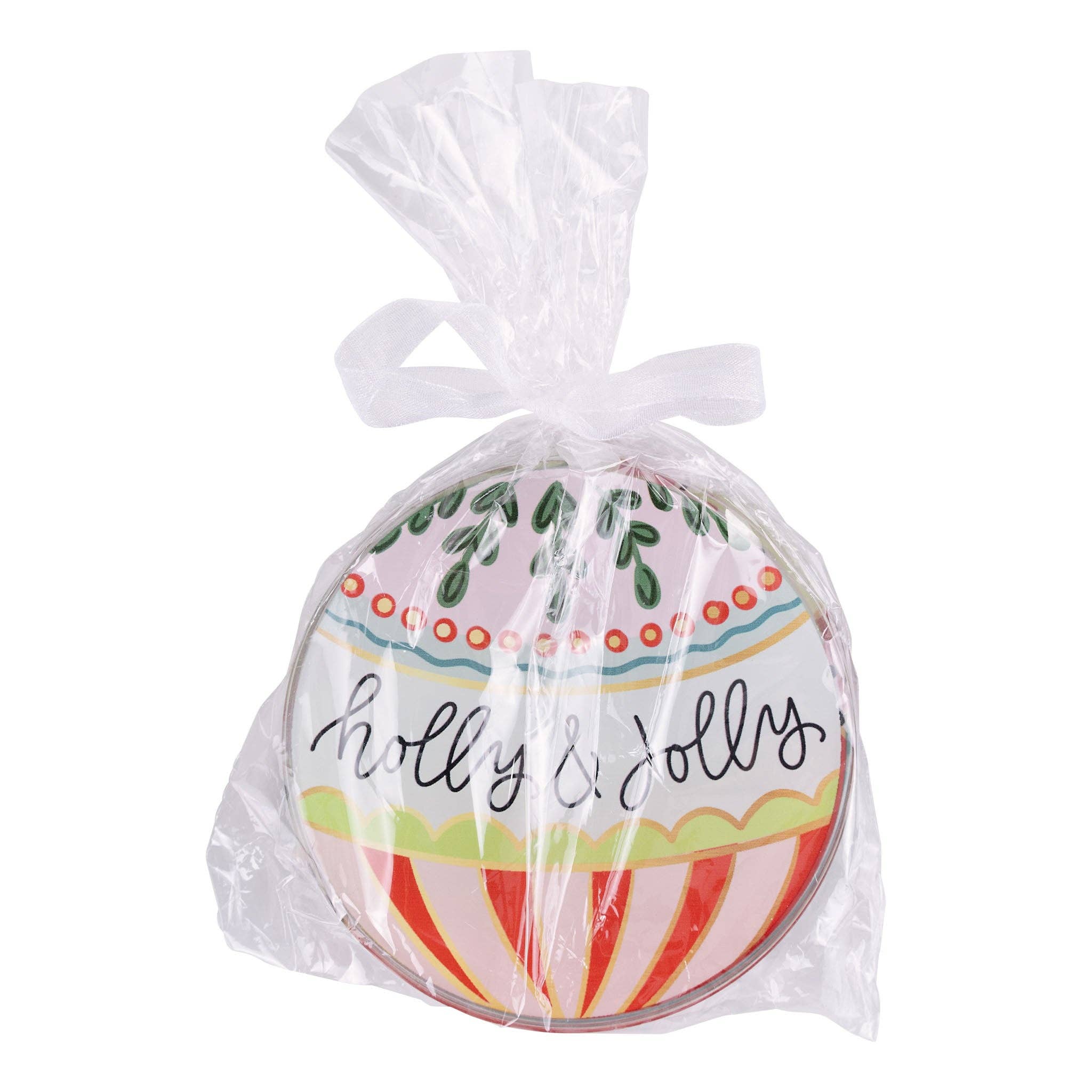 Holly Jolly Coaster Set/4