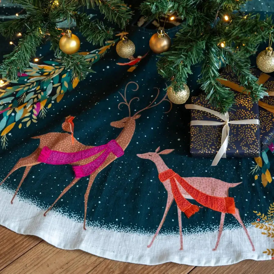 Christmas Woodland Tales Tree Skirt