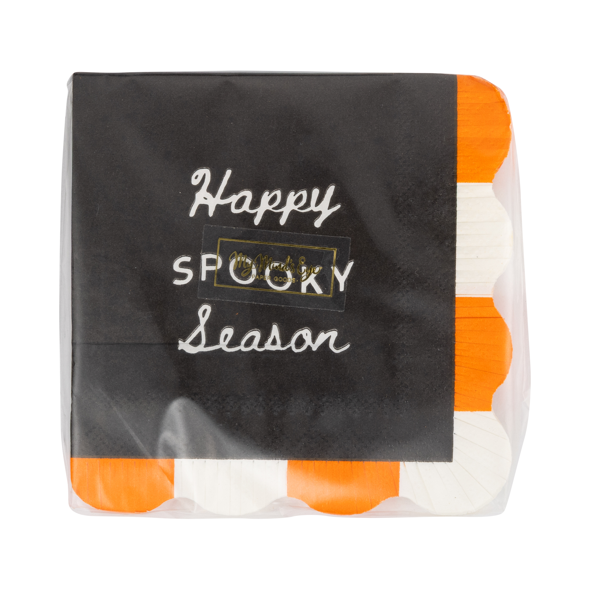 Happy Spooky Season Fringed Napkin