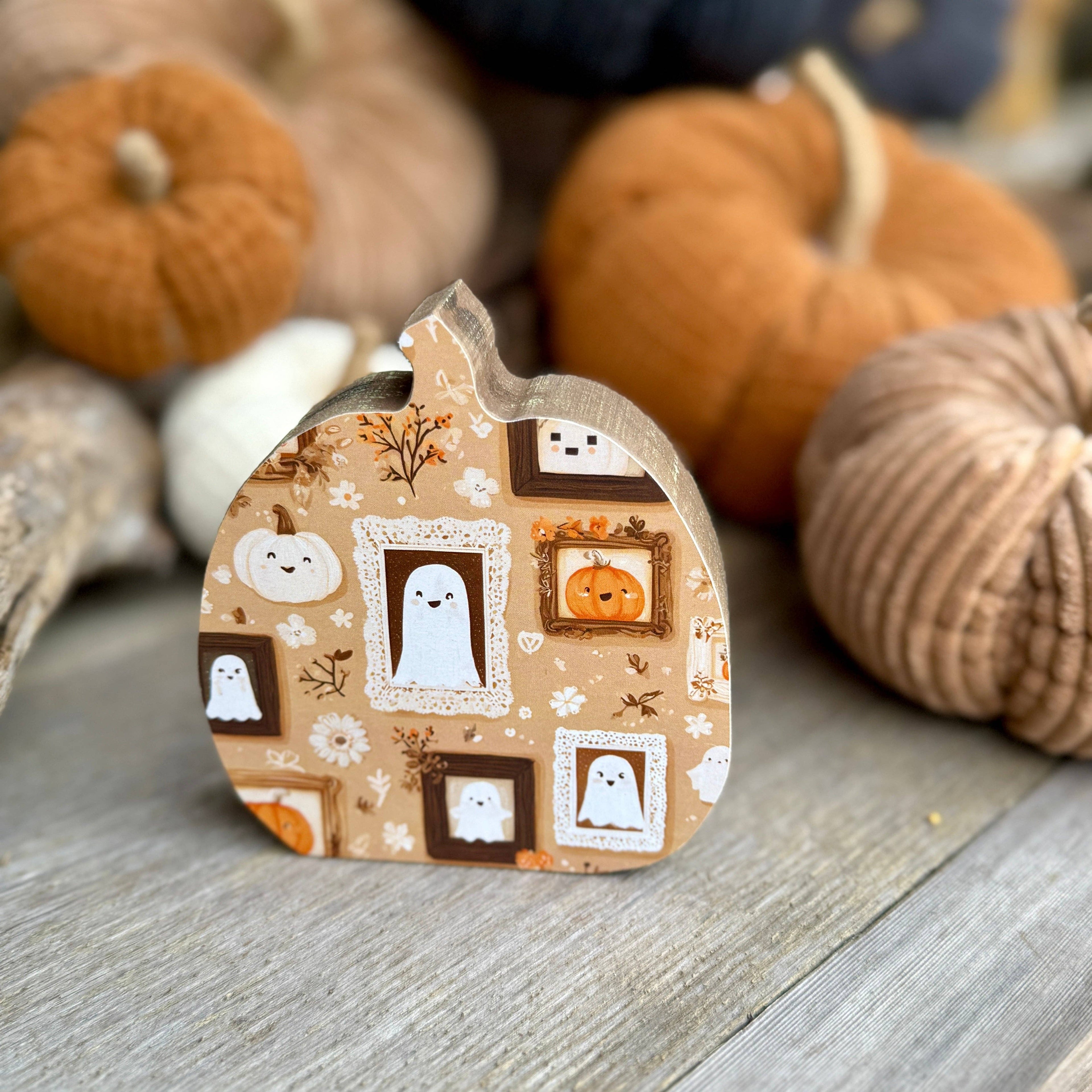 Ghosty Portraits Pumpkin