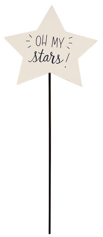 Patriotic Star Plant Stake, 3 Assorted