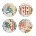 City Sidewalks Bamboo Plate Set
