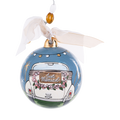 Just Married Sparklers Holiday Ornament