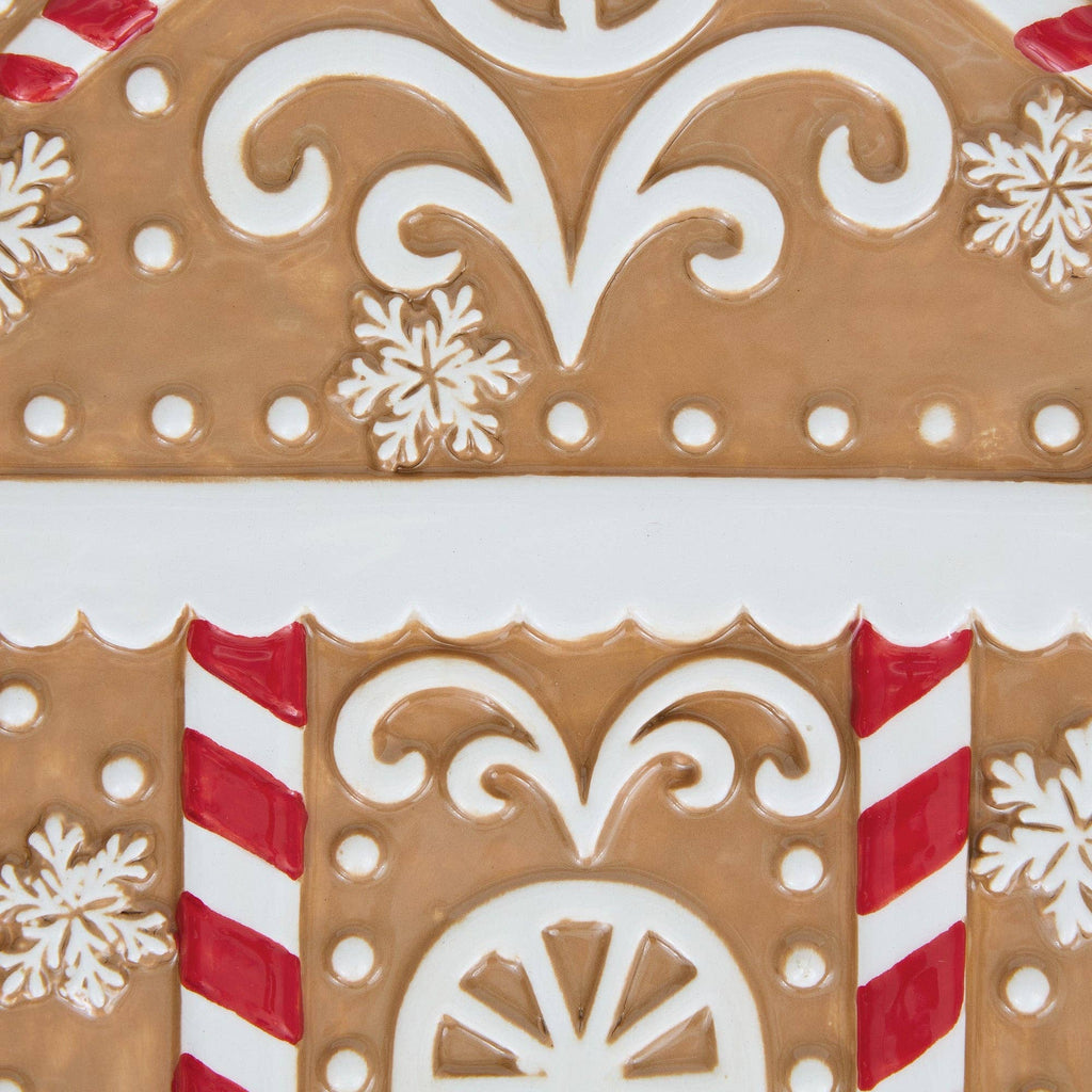 Gingerbread House Cookie Plate