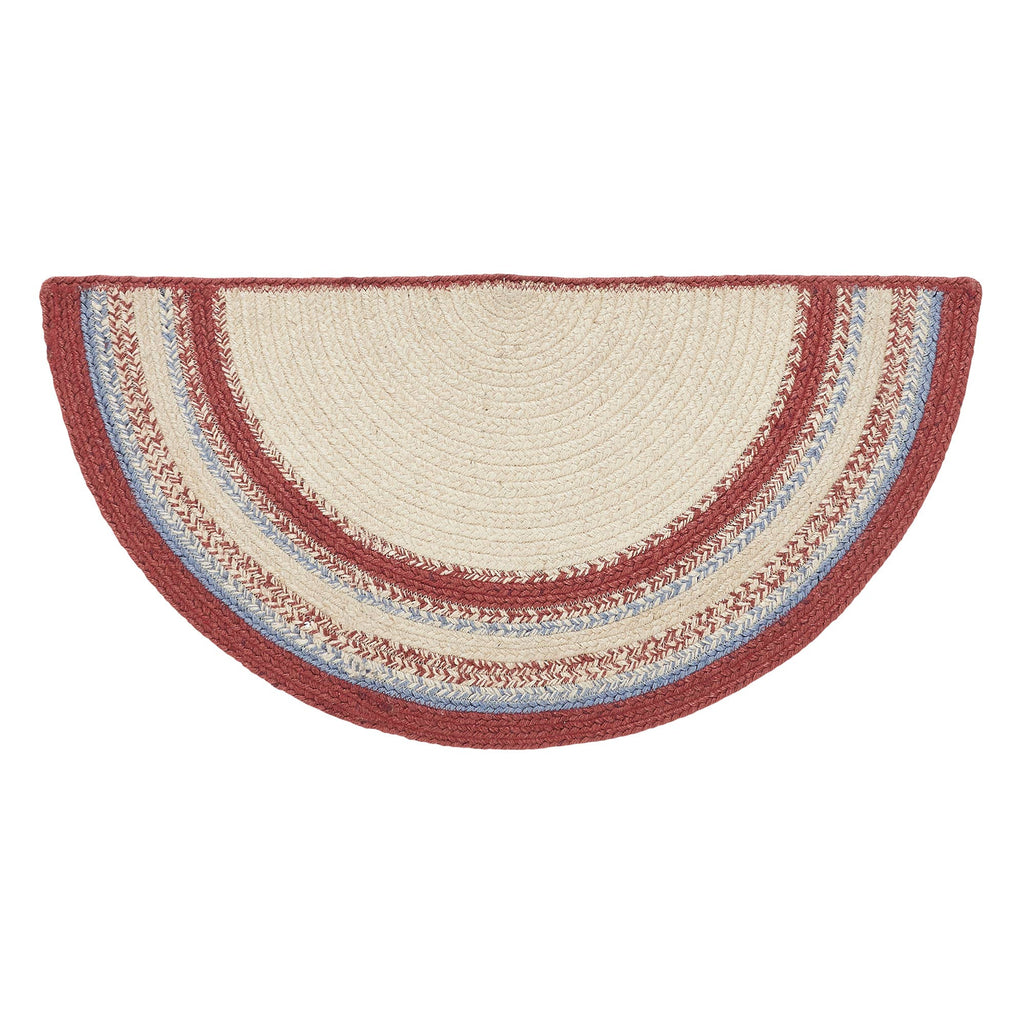 Americana Jute Half Moon Entry Rug