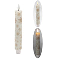 Golden Snowflake LED Taper