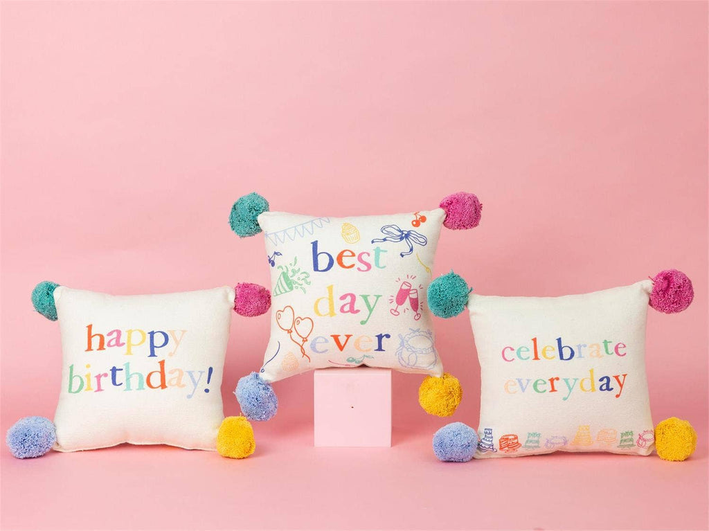 Mini Pillows - Celebrate (3 Styles)
