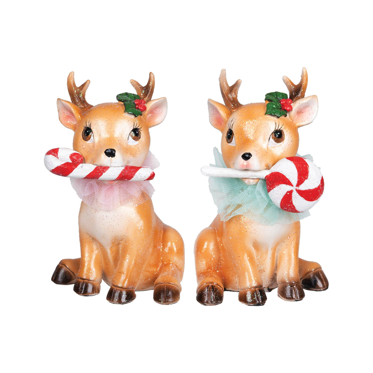 Christmas Baby Reindeer Decorative Figurine, 2 styles