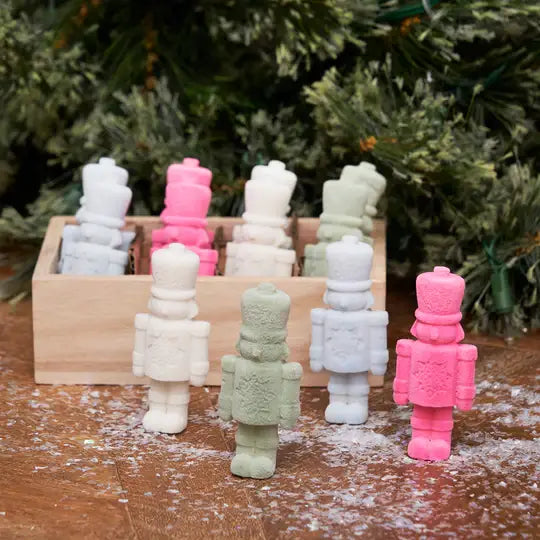 Tee Tiny Christmas Flocked Nutcracker