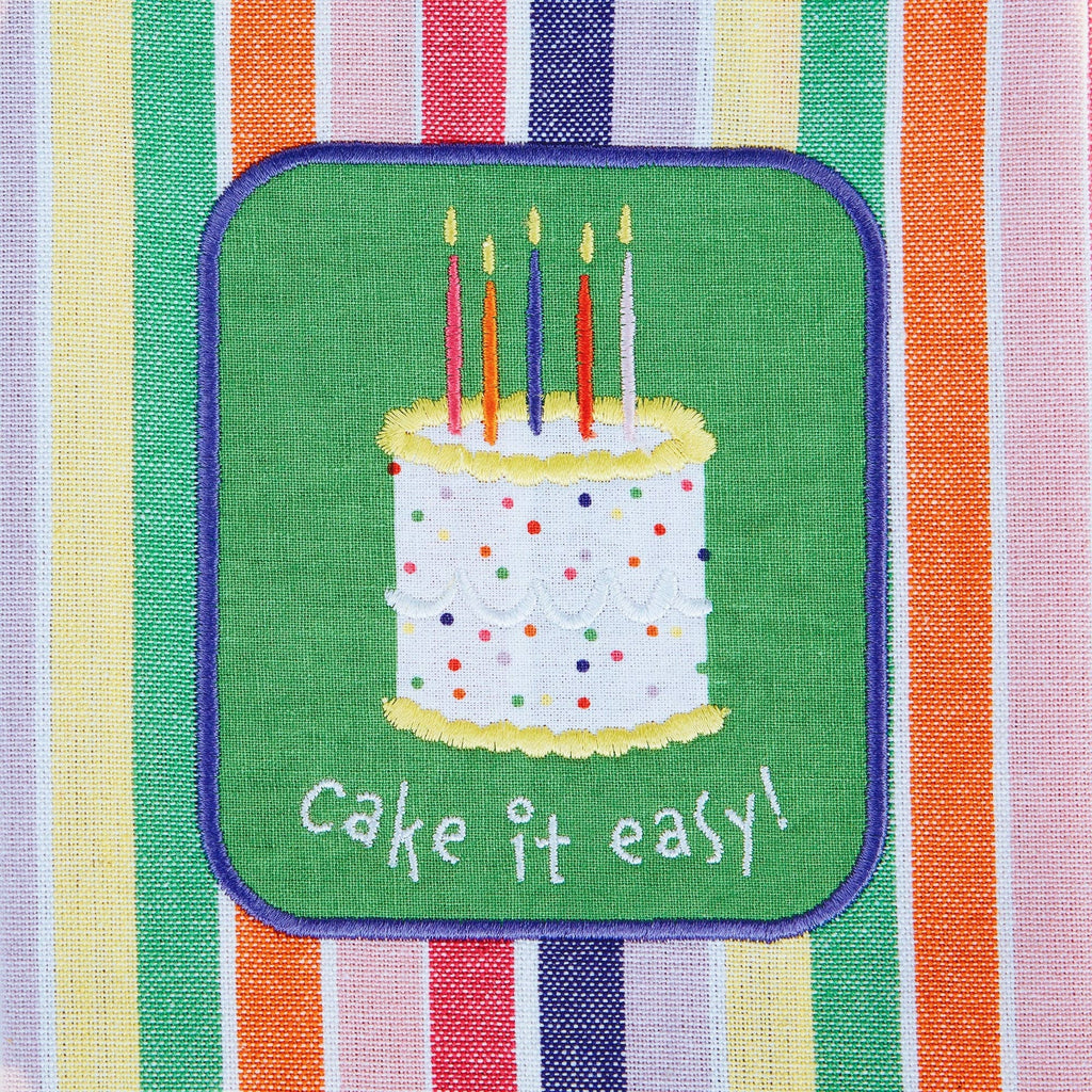 Celebrate Embellished Dishtowels, set of 3