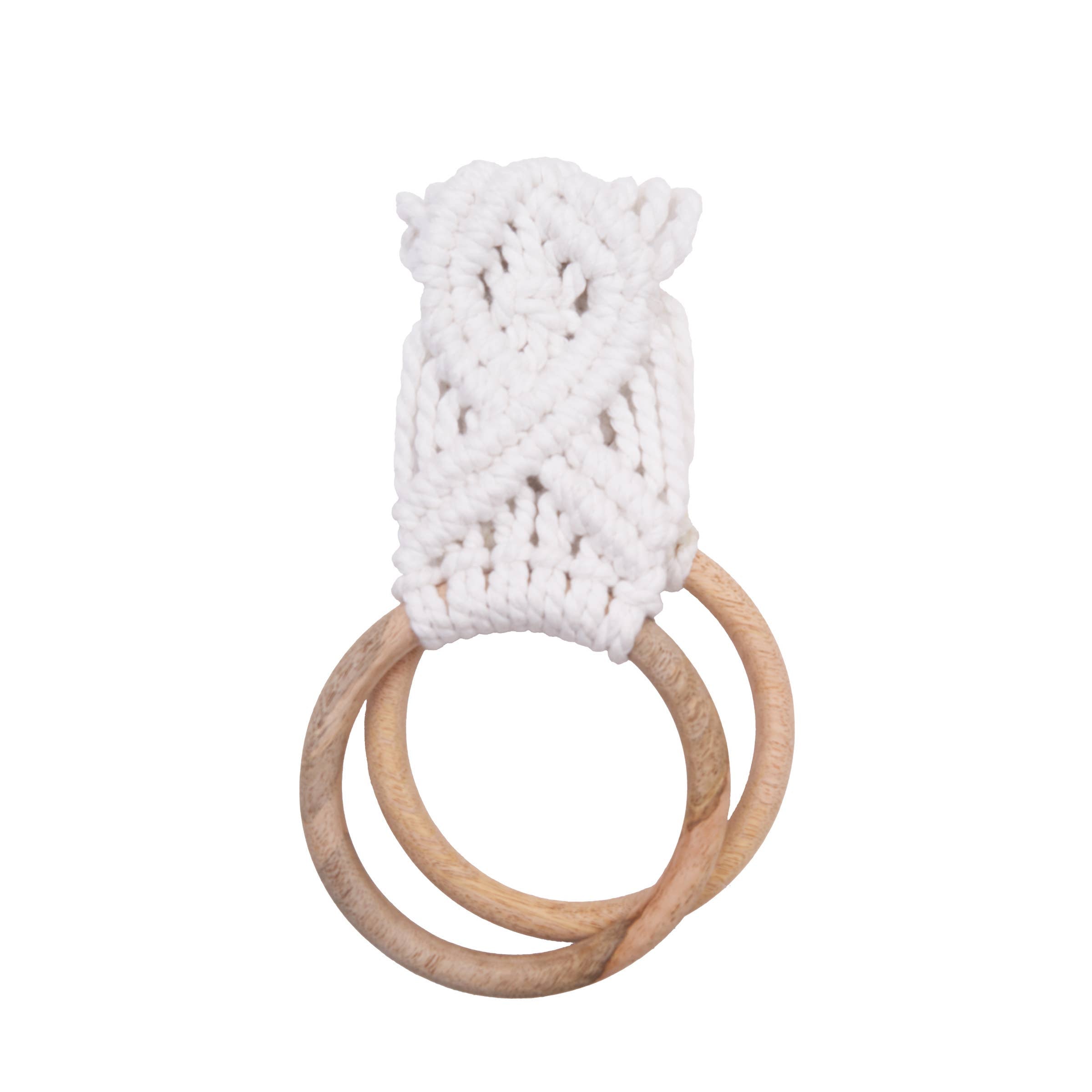 Macrame Kitchen Towel Holder