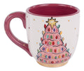Vintage Pink Tree Mug