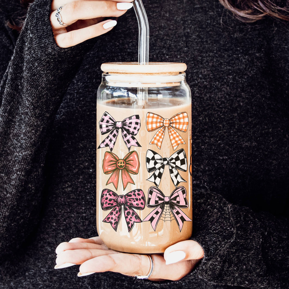 Fall Glass Tumblers