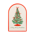 Christmas Tree Bamboo Tray