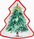 Tree Salad Plate Merry and Bright/8pk