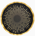 Midnight Sparkle Dinner Plates/8pk