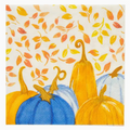 Cocktail Napkin Harvest Blues/20 Pkg