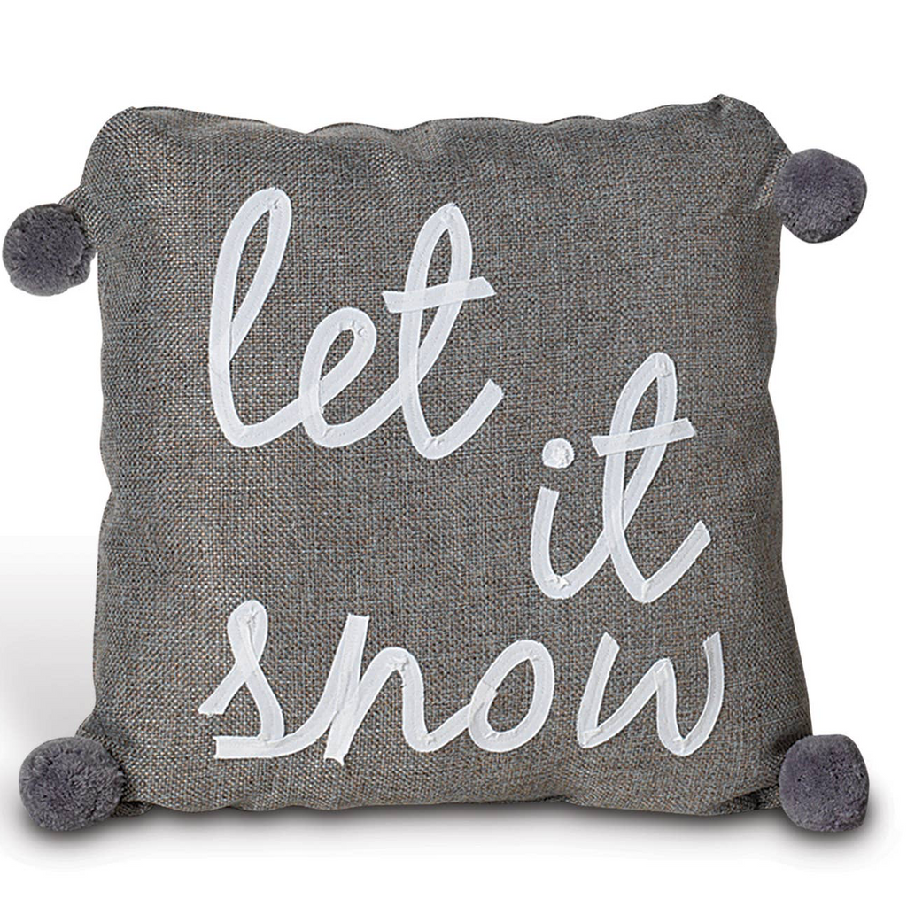 Christmas 20"L Fabric Holiday Design Pillow, 3 styles