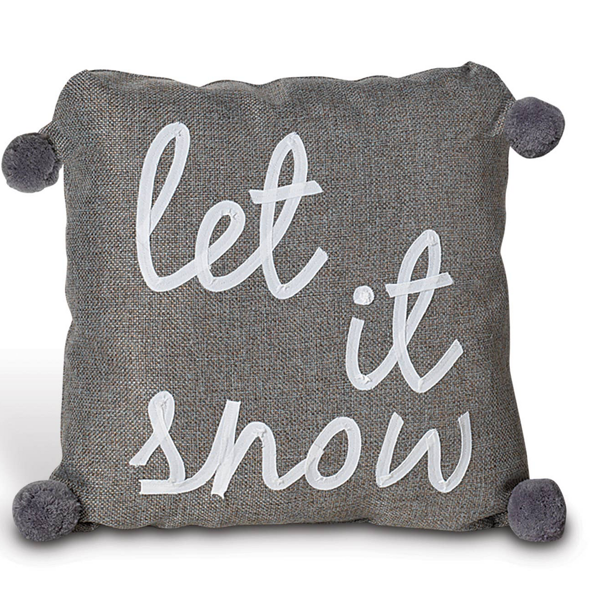 Christmas 20"L Fabric Holiday Design Pillow, 3 styles